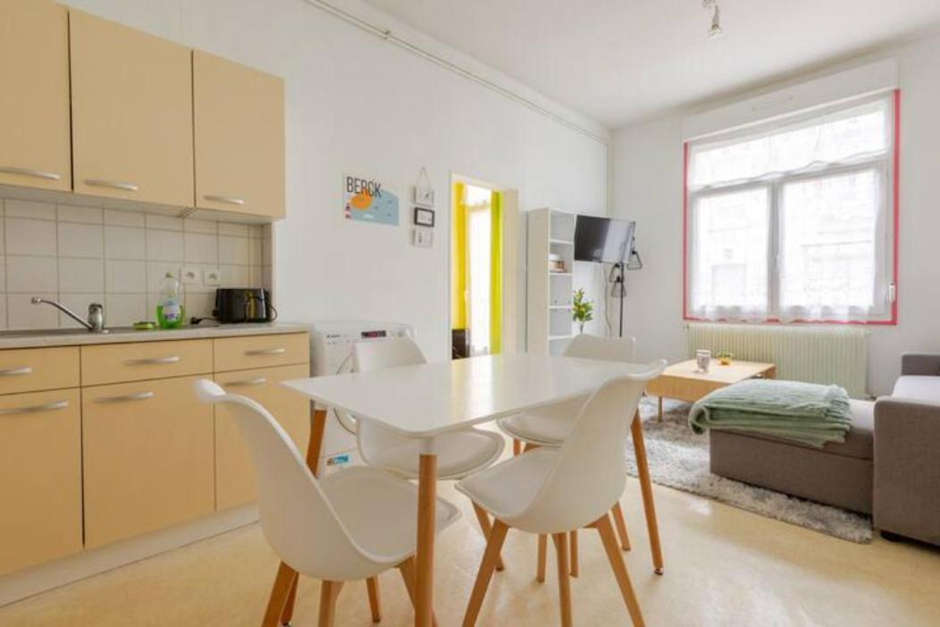 ++++ Central Charmant 70M2 Avec Balcon, Mer A 200 M Et Rue Pietonne A 300 M ++++ Berck Exterior foto